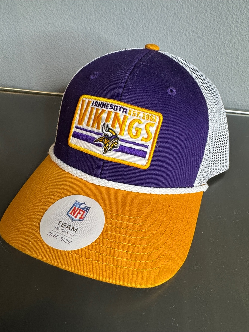 NFL Minnesota Vikings. One size fits all adult.